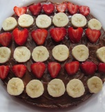 草莓香蕉巧克力蛋糕