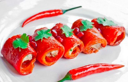 Рулетики——из——болгарского——перца