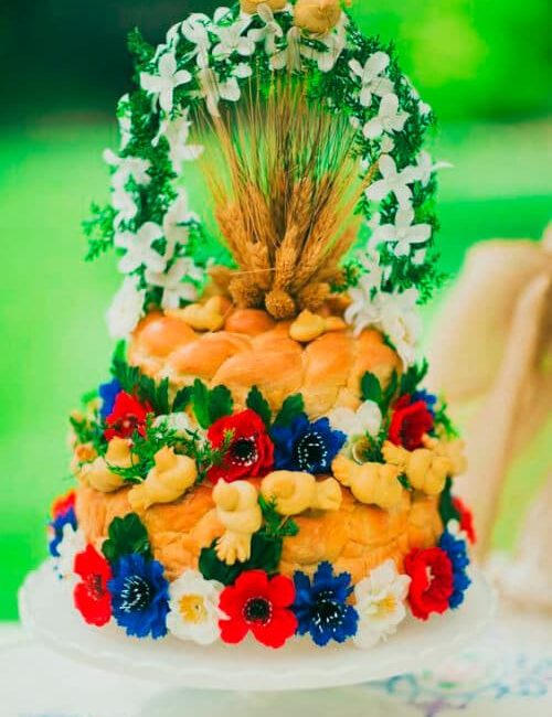 乌克兰婚礼面包